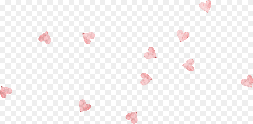 Background Watercolor Heart, Flower, Petal, Plant Free Png