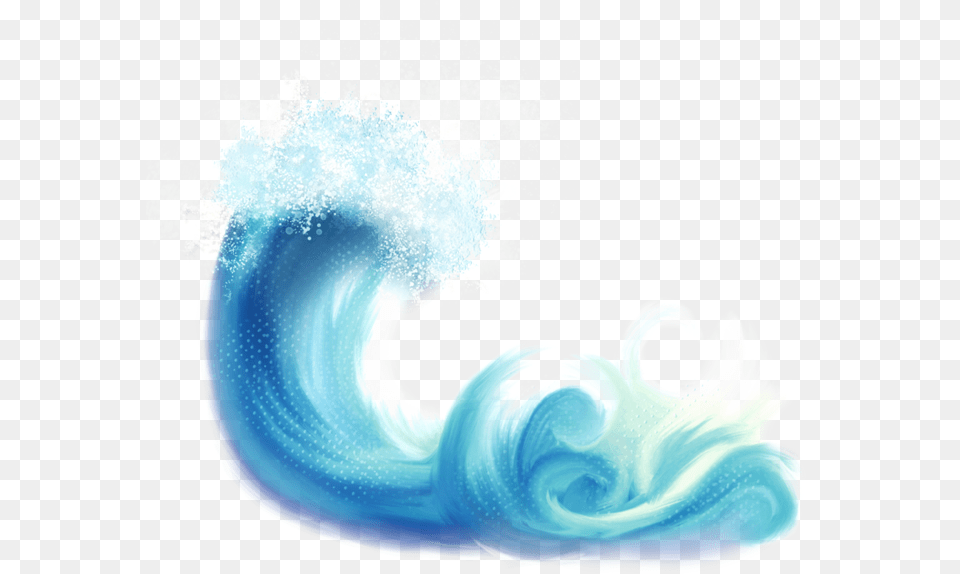 Background Wave Watercolor, Nature, Outdoors, Sea, Water Png Image