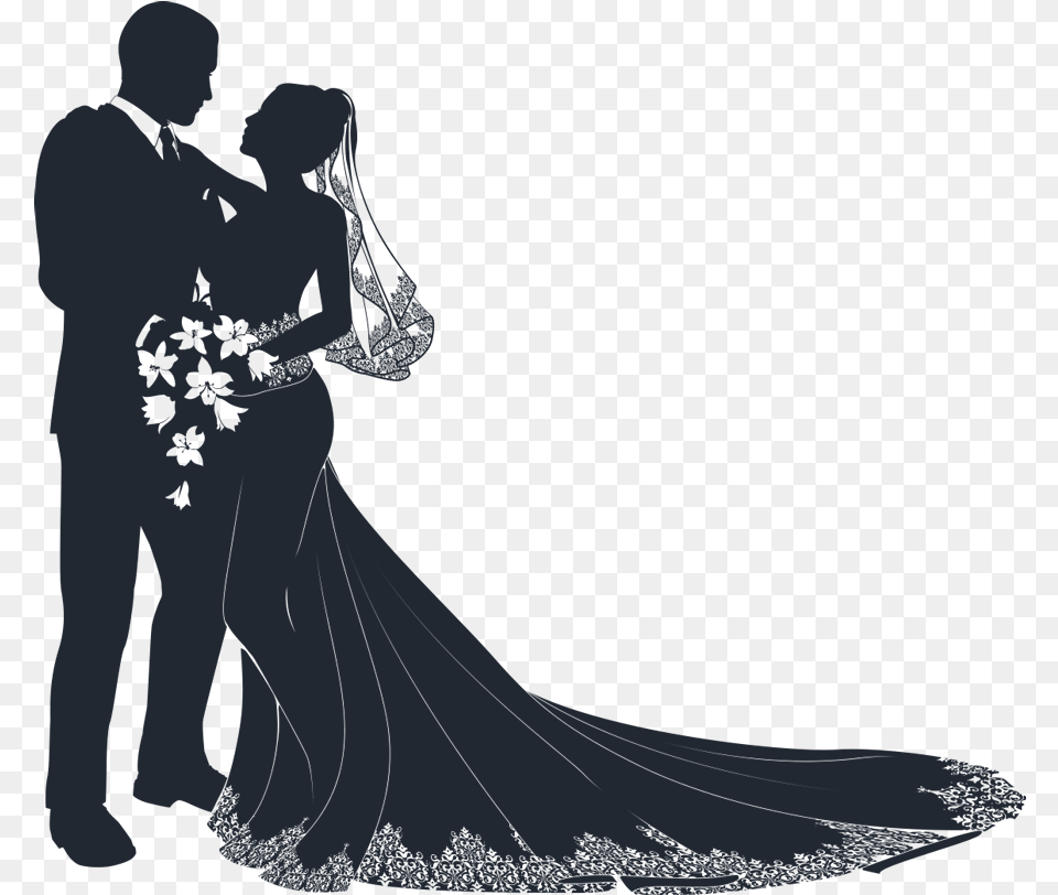 Background Wedding Clipart Vector Wedding Couple, Gown, Clothing, Dress, Fashion Png Image