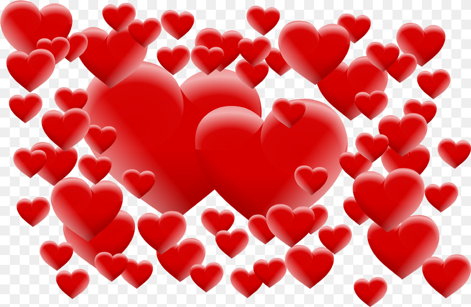 Background Wedding Heart Valentine Hearts, Baby, Person Free Png Download
