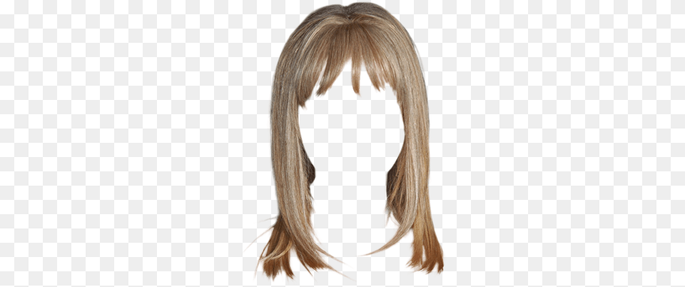 Background Wig With Bangs, Adult, Blonde, Female, Hair Png Image
