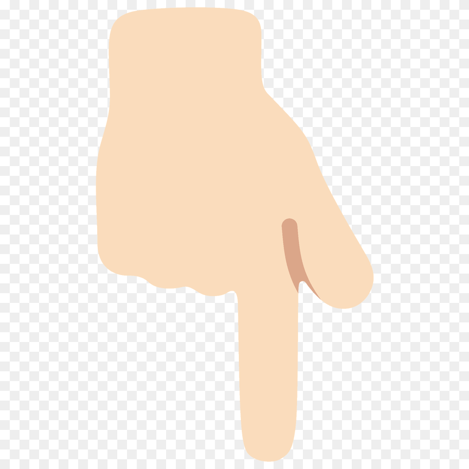 Backhand Index Pointing Down Emoji Clipart, Body Part, Finger, Hand, Person Png Image