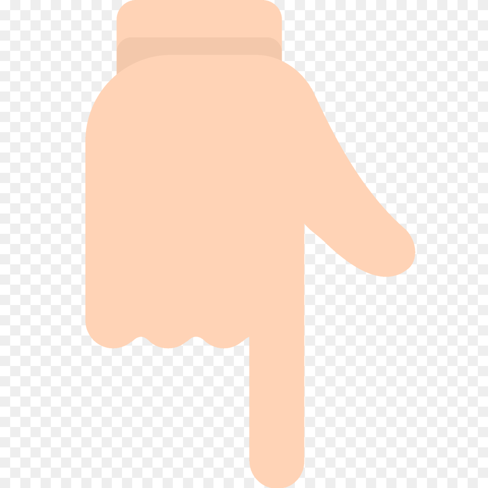 Backhand Index Pointing Down Emoji Clipart, Body Part, Finger, Hand, Person Free Png Download