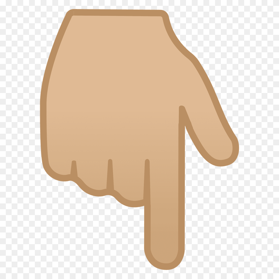 Backhand Index Pointing Down Emoji Clipart, Body Part, Finger, Hand, Person Png