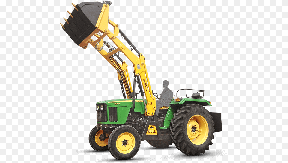 Backhoe Bull Tractor Loader Price, Bulldozer, Machine Png