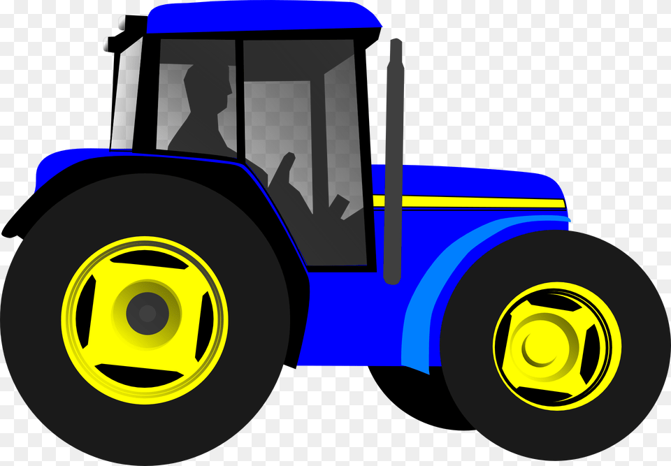 Backhoe Clipart Backhoe John Deere Clipart Tractor, Vehicle, Transportation, Device, Tool Free Transparent Png
