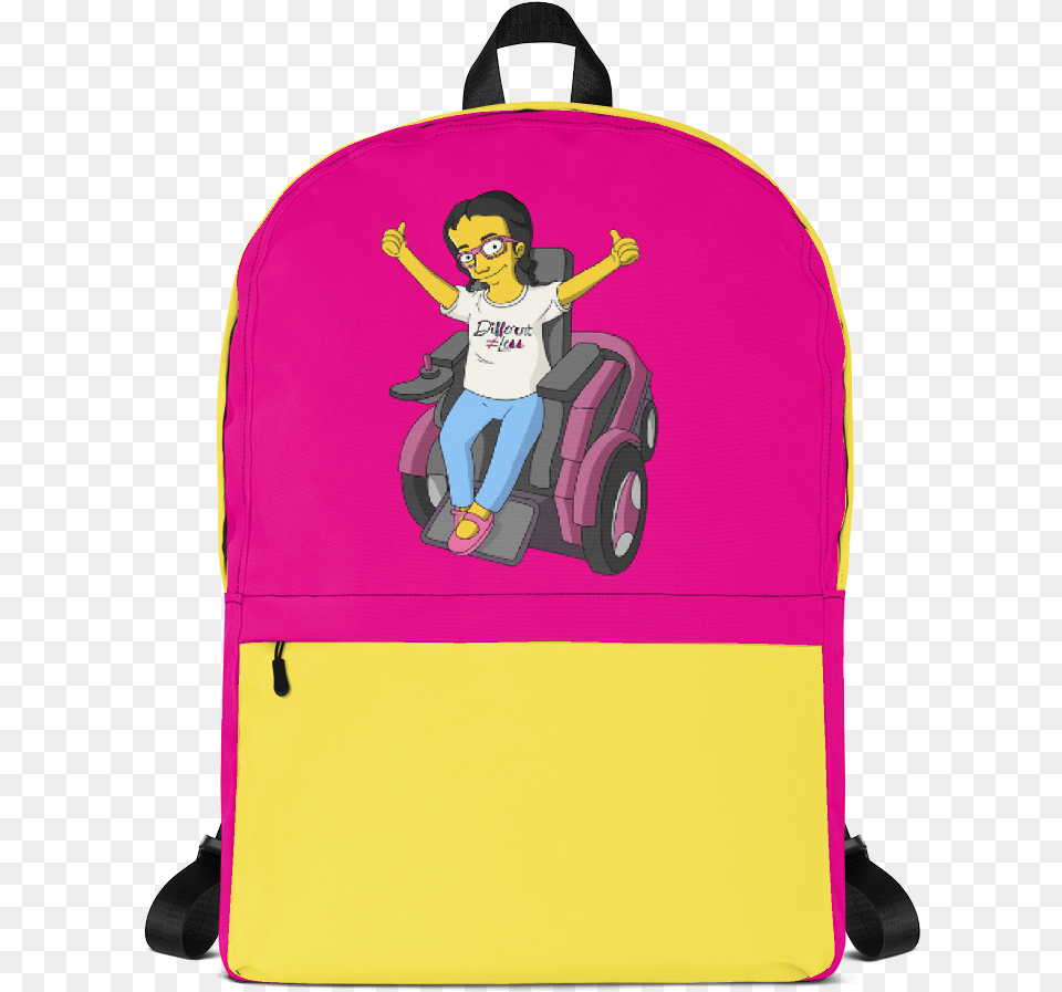 Backpack, Bag, Person, Girl, Female Png Image