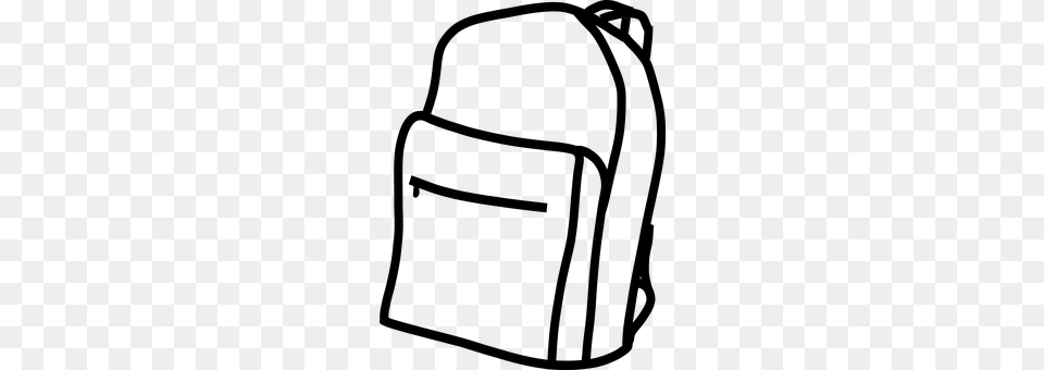 Backpack Gray Png Image
