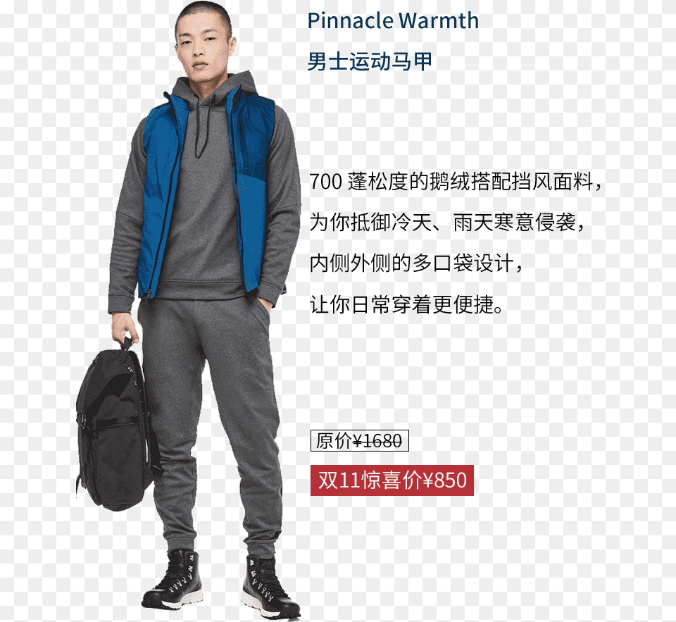 Backpack, Teen, Boy, Clothing, Sweatshirt Png Image