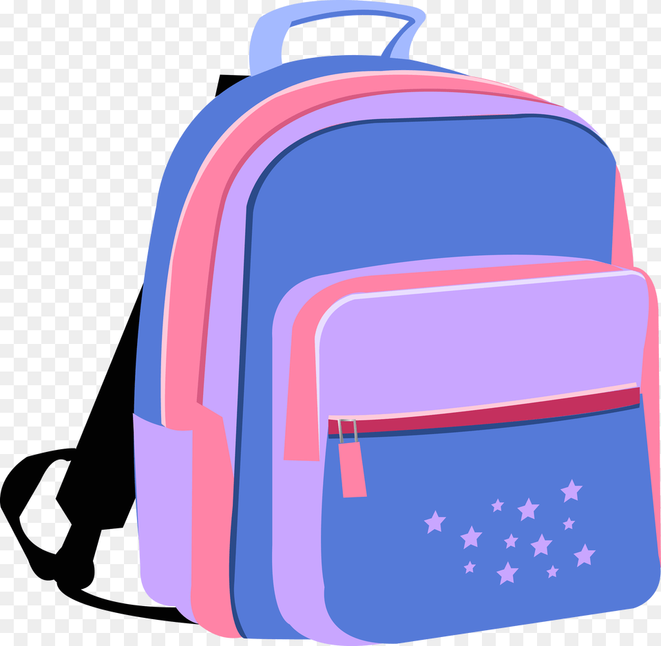 Backpack Bag Clip Art Girl Backpack Clipart, Hot Tub, Tub Free Transparent Png