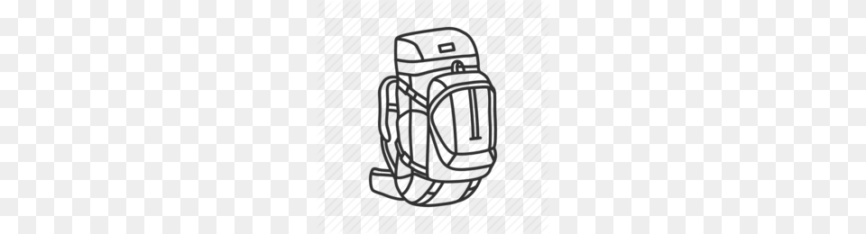 Backpack Clipart, Bag, Clothing, Hardhat, Helmet Png Image