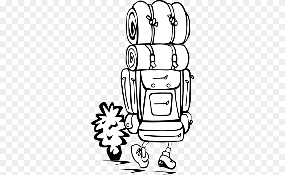 Backpacker Clip Art, Bag, Ammunition, Grenade, Weapon Free Transparent Png