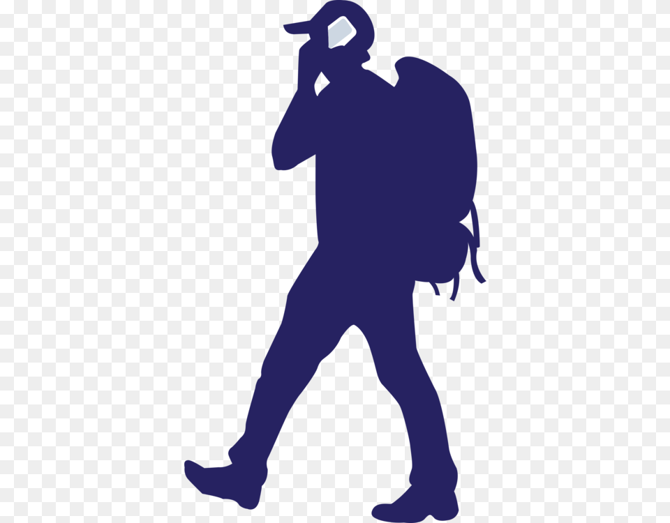 Backpacking Hiking Silhouette Travel, Adult, Male, Man, People Png Image
