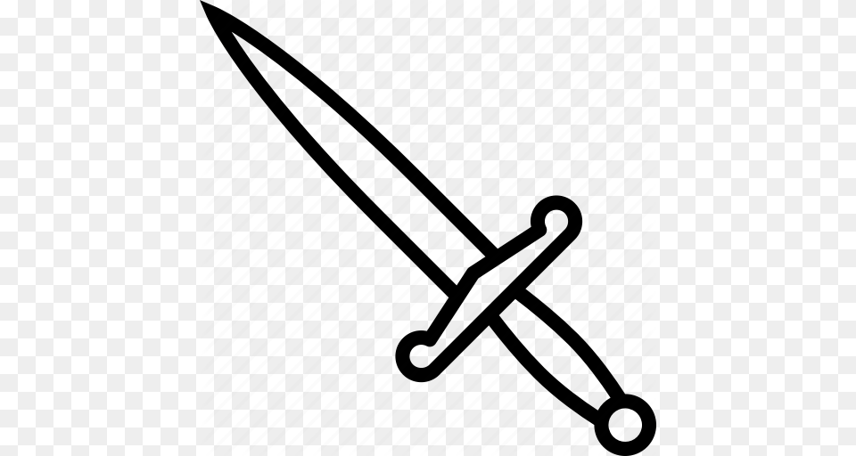 Backstab Dagger Knife Stab Stabbing Sword Weapon Icon, Blade Free Png