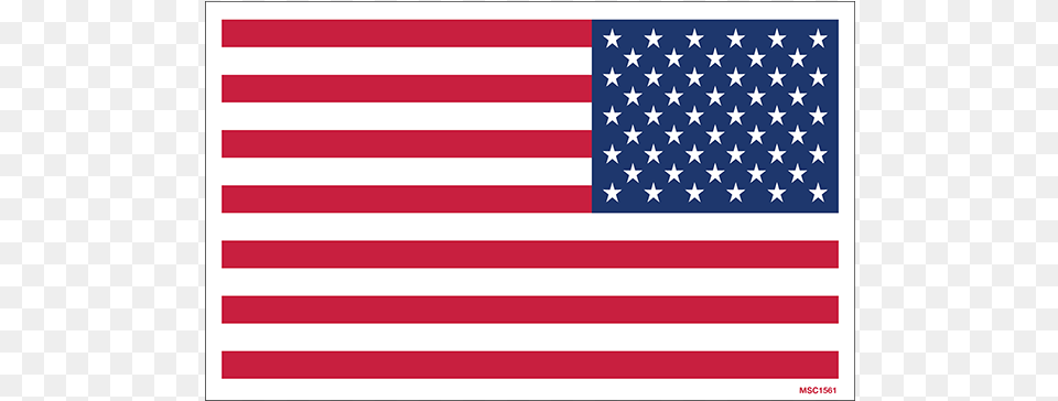 Backwards American Flag Decal Kennedy Space Center, American Flag Free Png Download