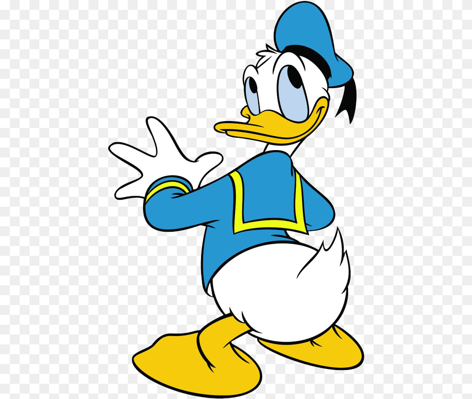 Backwards Donald Donald Duck Backwards, Cartoon, Baby, Person Png Image