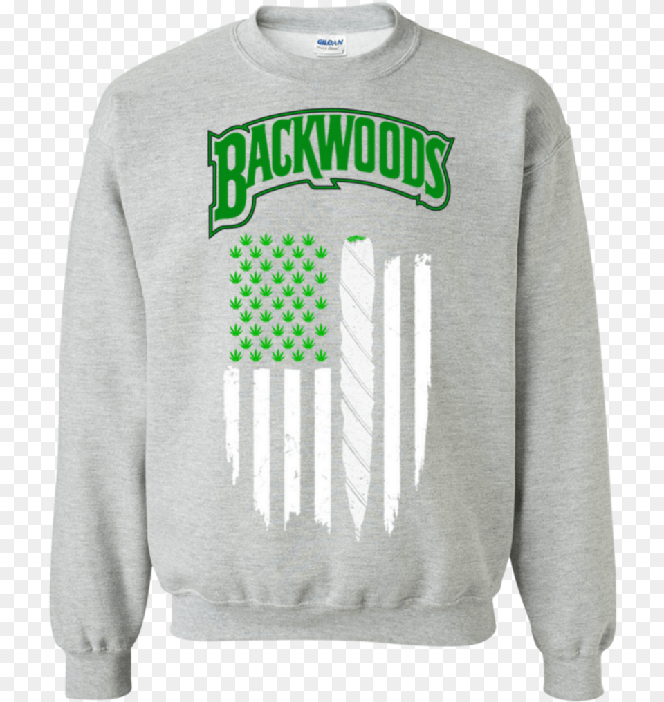 Backwoods America Pullover Backwoods Embroidered Trucker Hat, Clothing, Hoodie, Knitwear, Sweater Free Png Download