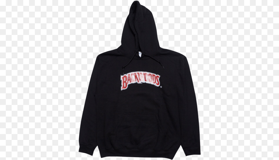 Backwoods Black Hoodie Backwoods Hoodie Screen Printed, Clothing, Knitwear, Sweater, Sweatshirt Png Image