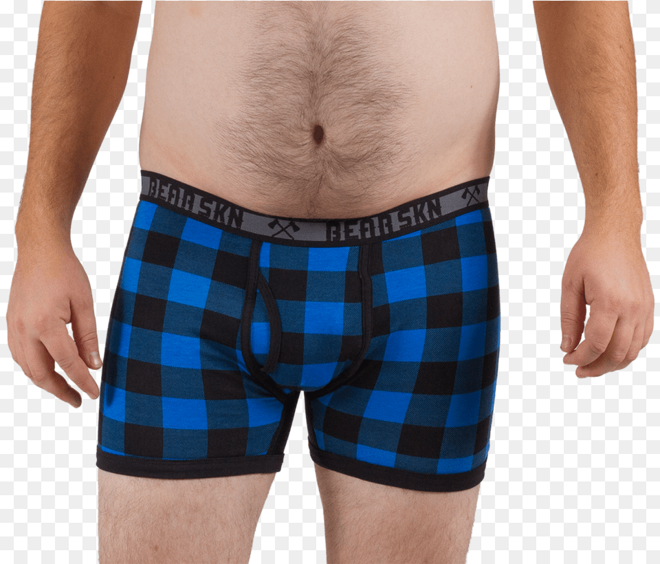 Backwoods Boxer Brief Bear, Clothing, Shorts, Adult, Male Free Png