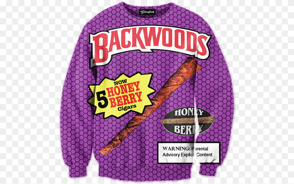 Backwoods Honey Berry Picture Stock Backwoods Long Sleeve Shirt, Clothing, Long Sleeve, T-shirt Free Transparent Png