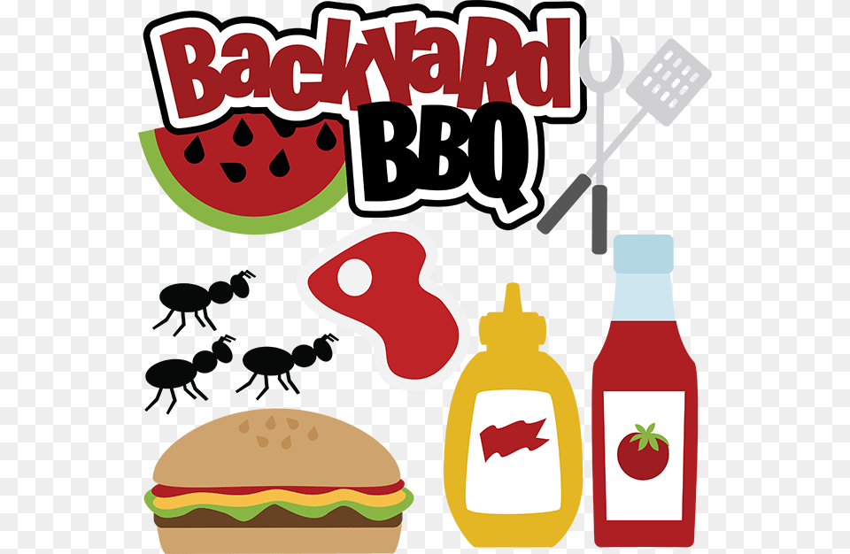 Backyard Bbq Clipart, Cream, Dessert, Food, Ice Cream Free Png Download