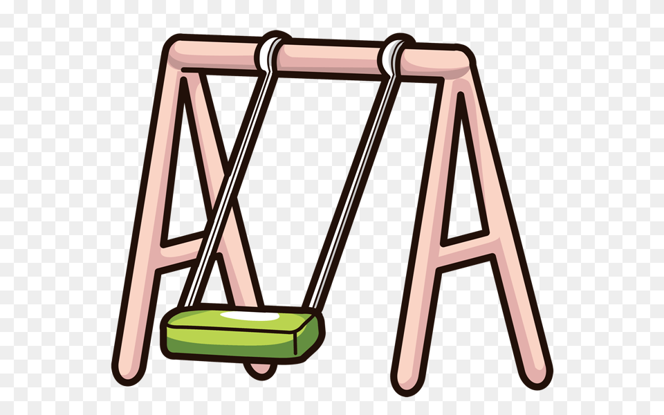 Backyard Clipart, Swing, Toy, Grass, Plant Png Image