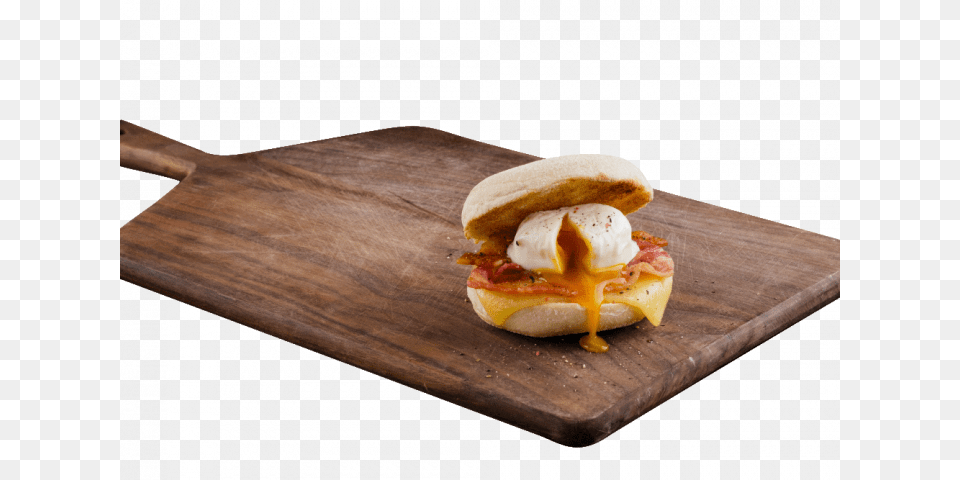 Bacon And Egg Fast Food, Sandwich, Poached Egg Free Png Download