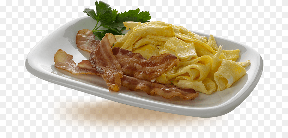 Bacon And Eggs, Food, Meat, Pork, Sandwich Png Image