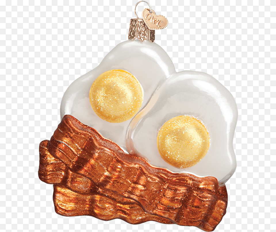 Bacon And Eggs Ornament Bacon And Eggs Glass Ornament By Old World Christmas, Accessories, Jewelry, Gemstone, Egg Free Transparent Png