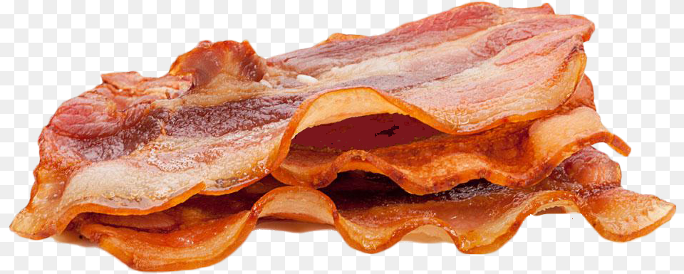 Bacon Barbecue Breakfast Omelette Smoking Grilled Bacon, Food, Meat, Pork Png Image