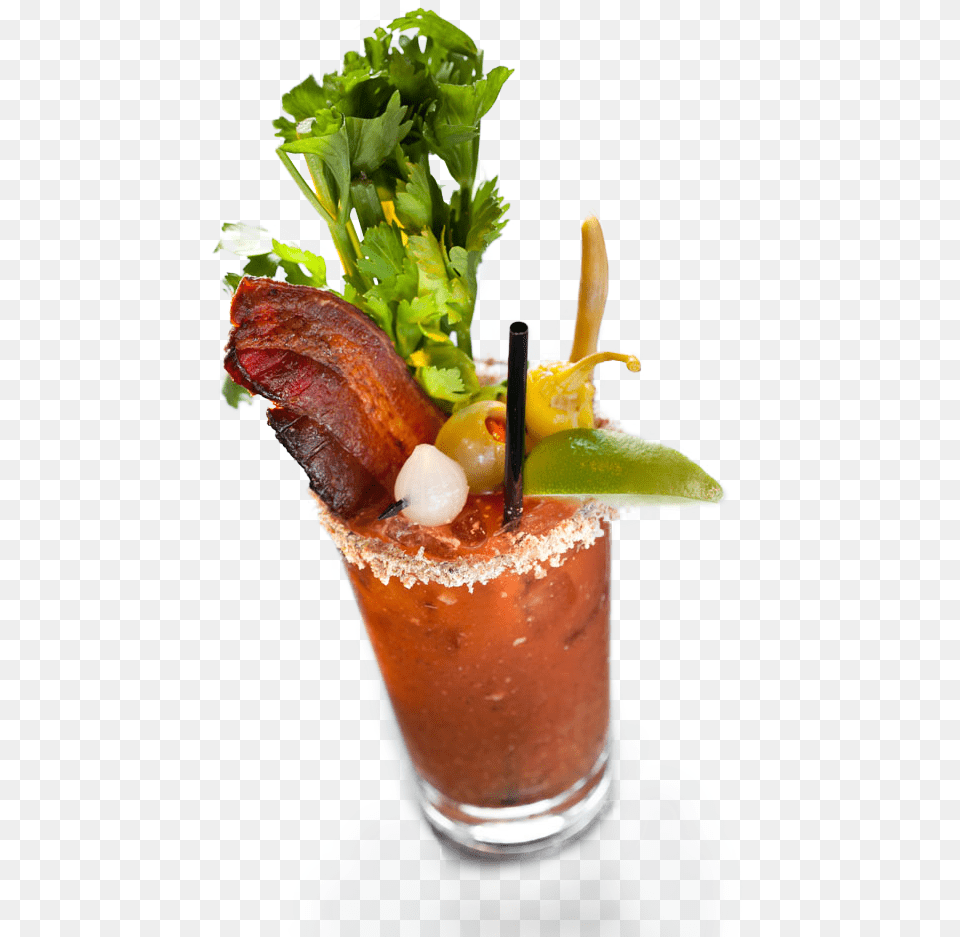 Bacon Bloody Mary, Alcohol, Beverage, Cocktail, Food Free Png Download