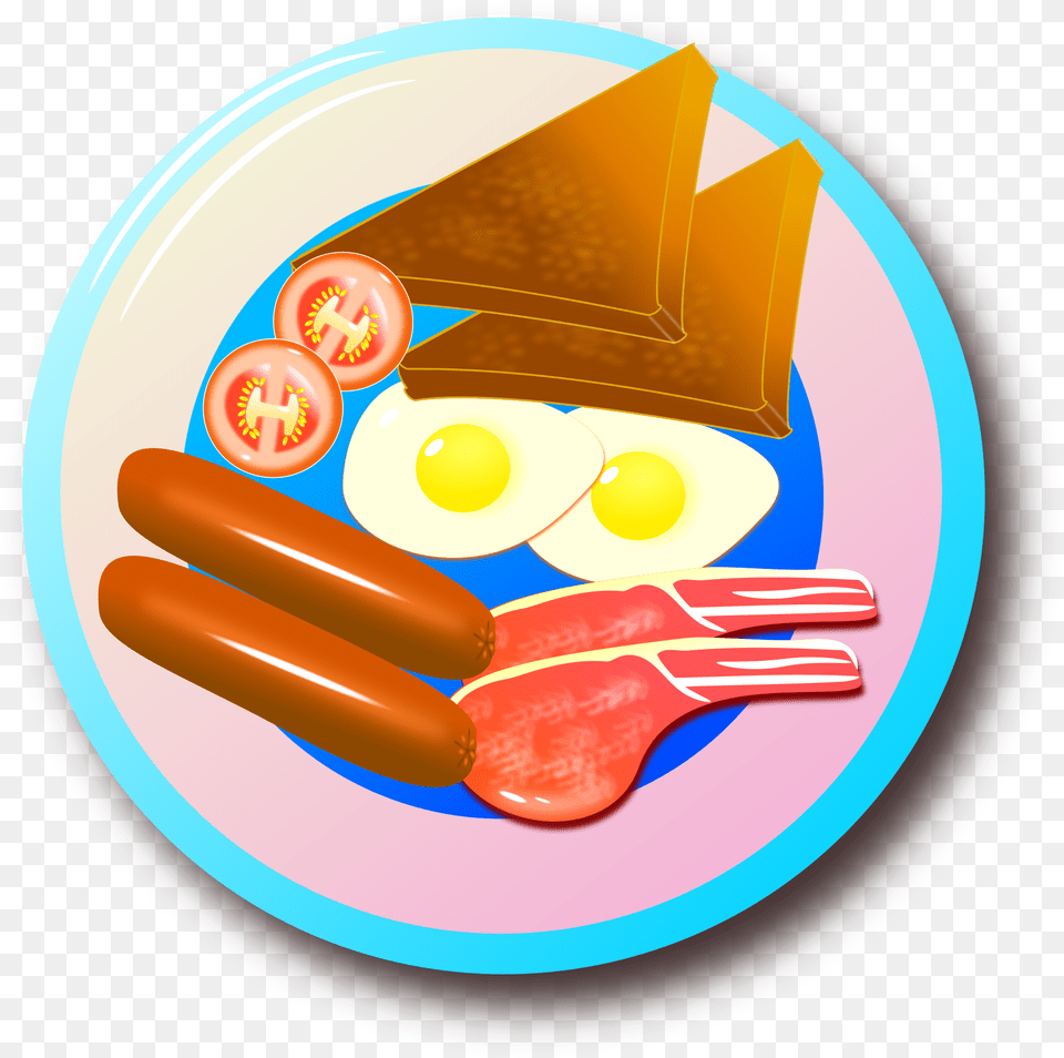 Bacon Breakfast Egg Full English Breakfast Clipart, Cutlery, Fork, Food, Lunch Png