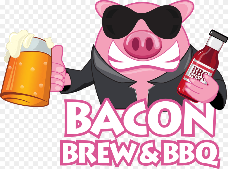 Bacon Brew Amp Bbq, Glass, Advertisement, Alcohol, Beer Png