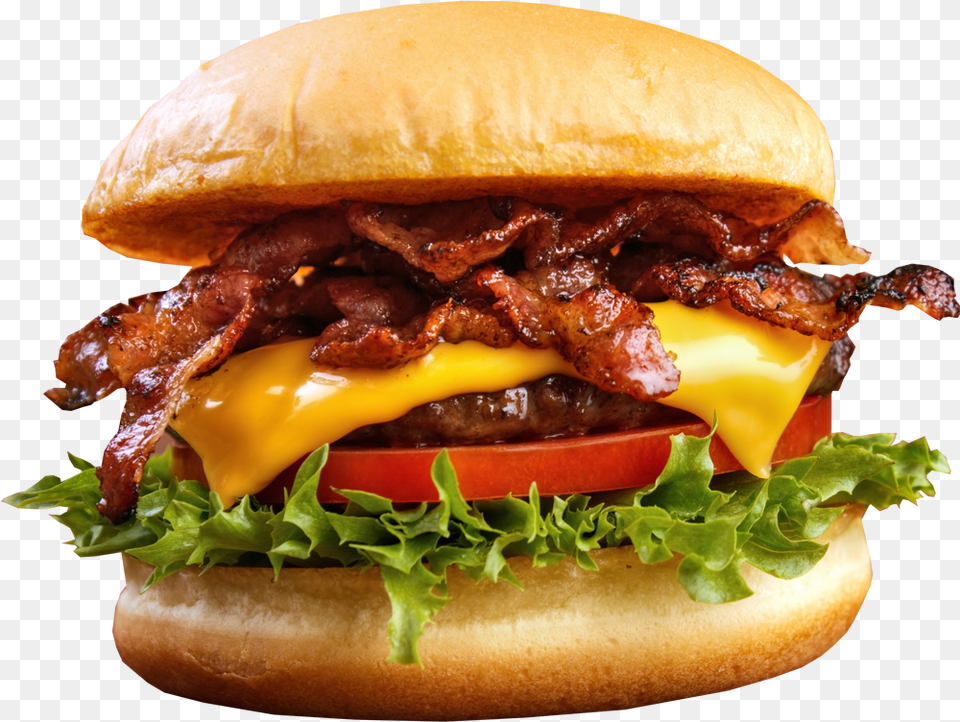 Bacon Burger Transparent Image Food Images Transparent Burger With No Background Free Png Download