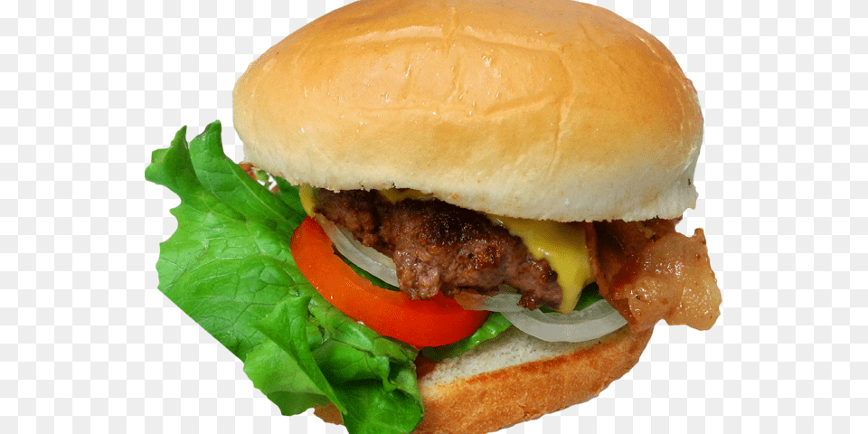 Bacon Cheese Burger Slider, Food Png