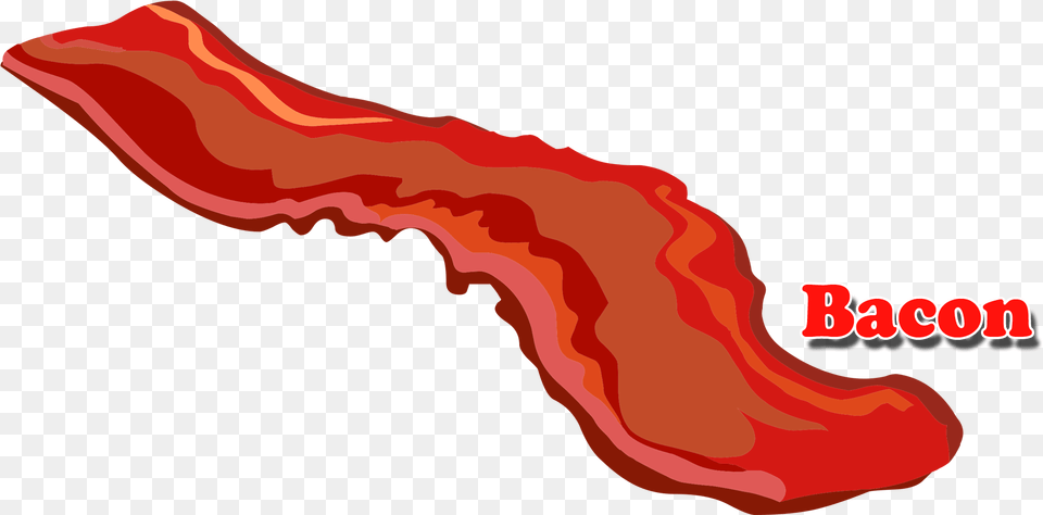 Bacon Clip Art, Food, Meat, Pork, Ketchup Png Image