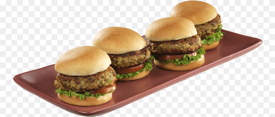 Bacon Crumbles Zucchini Slider, Burger, Food Free Png