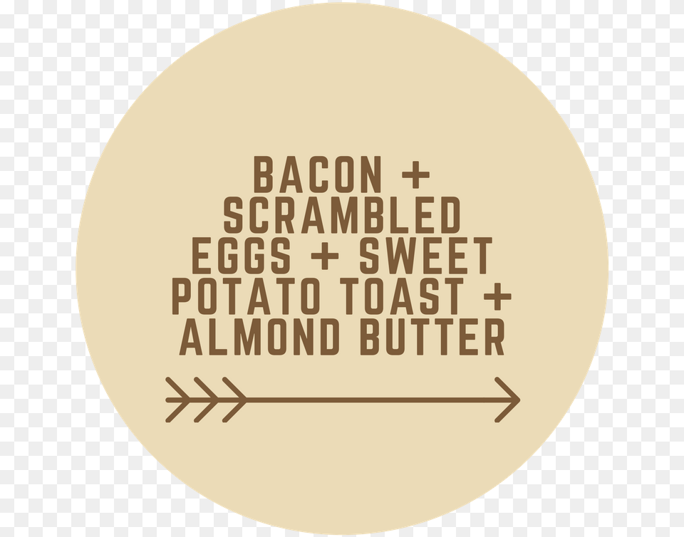 Bacon Eggs Download Circle, Text Png