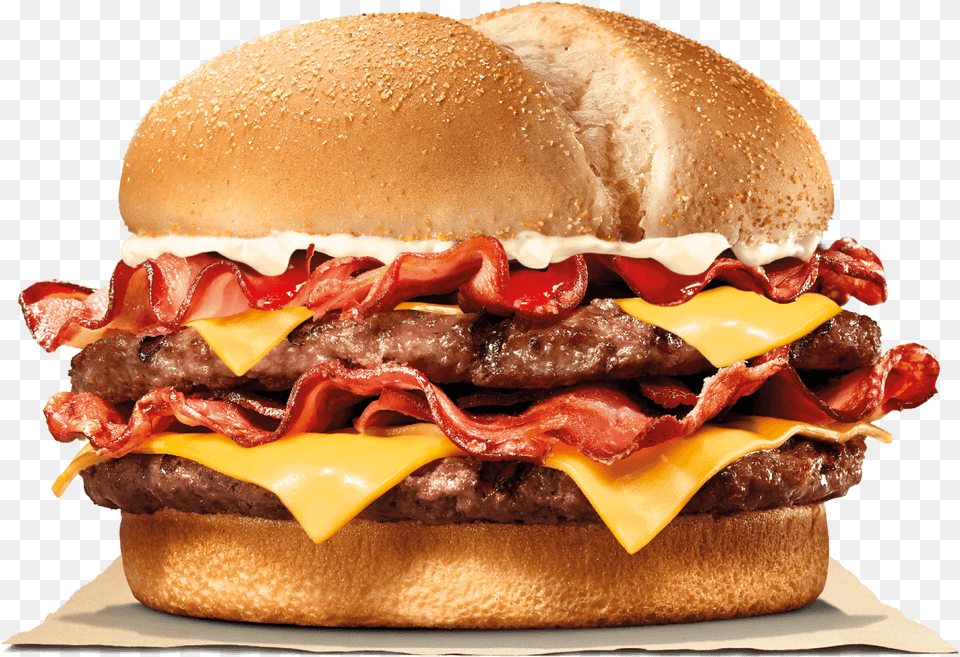 Bacon King, Burger, Food Png Image