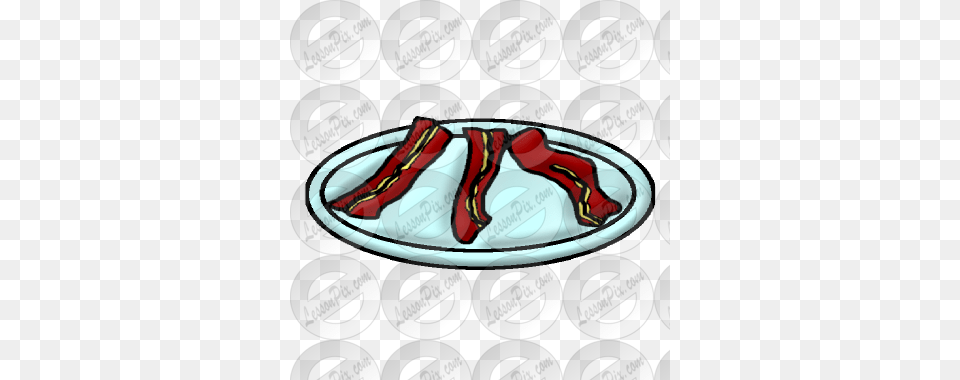 Bacon Picture For Classroom Therapy Use, Dish, Food, Meal, Platter Free Png Download