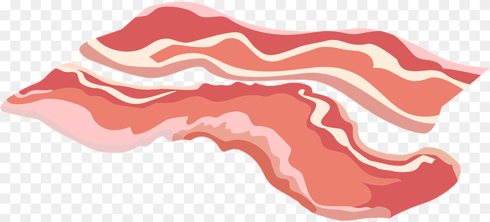 Bacon Strip Clip Art Bacon Clipart No Background, Food, Meat, Pork, Ketchup Free Png