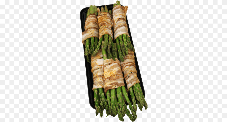 Bacon Wrapped Asparagus Spears Bacon, Food, Plant, Produce, Vegetable Png Image