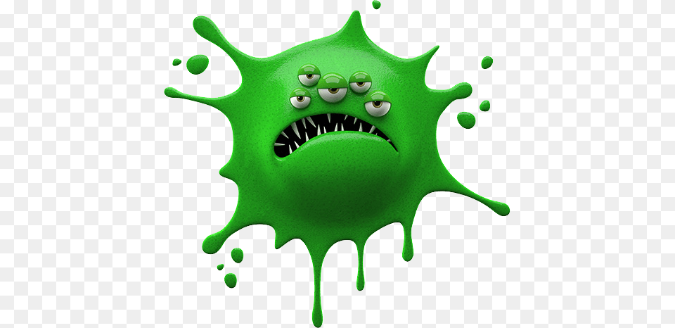 Bacteria, Green, Ball, Leaf, Plant Png