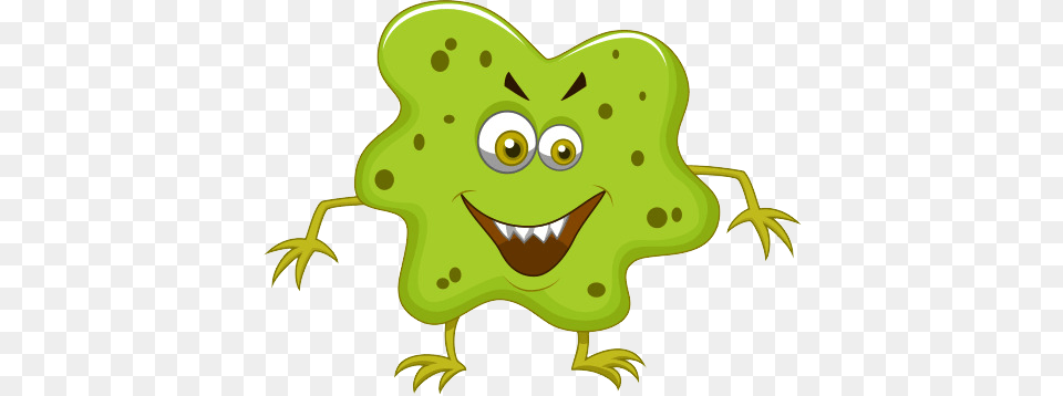 Bacteria, Green, Amphibian, Animal, Frog Free Png