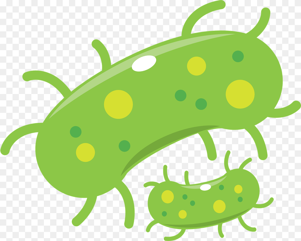 Bacteria Clipart, Green, Animal, Mammal, Pig Png