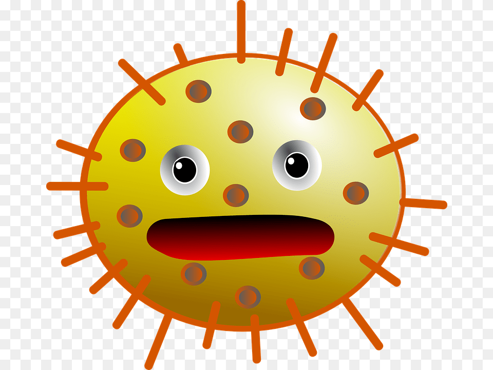 Bacteria Clipart Viral Infection, Animal, Sea Life, Fish, Puffer Png