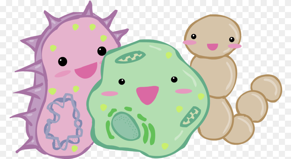 Bacteria Gut Happy Good Probiotic Cute Bacteria Transparent Background, Applique, Pattern, Nature, Outdoors Free Png