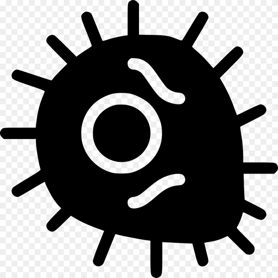 Bacteria Icon, Machine, Animal, Fish, Sea Life Free Png