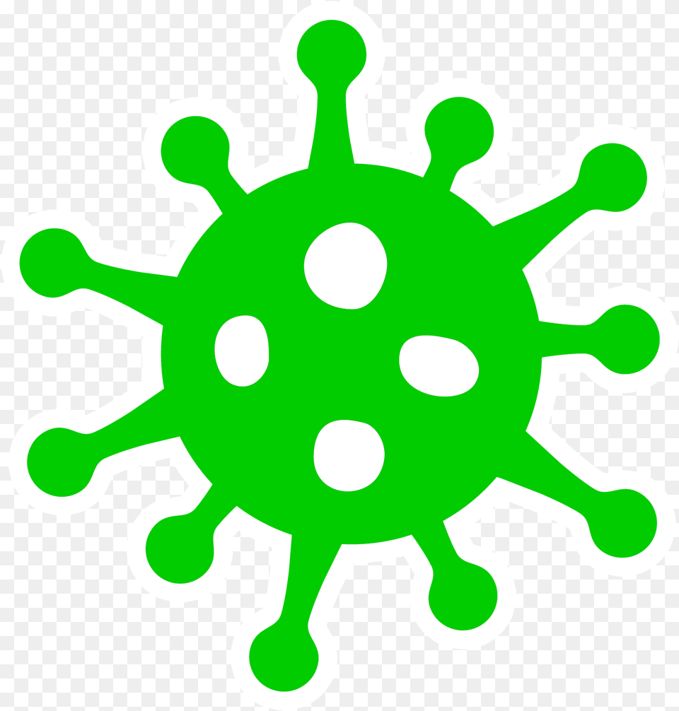 Bacteria Icons, Pattern, Green, Device, Grass Free Png Download
