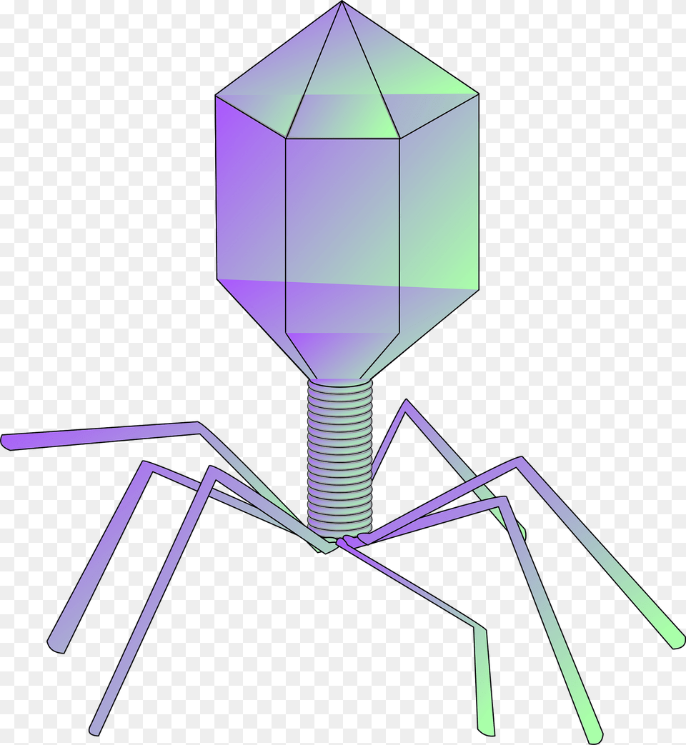 Bacteriophage Clipart, Purple, Architecture, Building, Tower Free Png Download